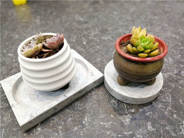 Exquisite quartz stone small tray