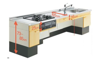 This kitchen design makes the elderly more comfortable and comfortable when cooking